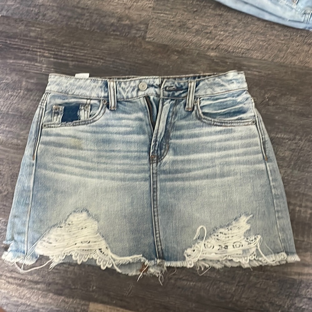 American Eagle jean skirt